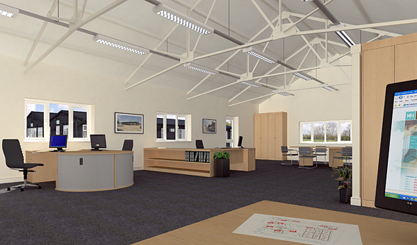 Light, spacious working environment at Dedham Vale Business Centre
